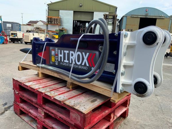 13 ton HIROX HDX 30 HAMMER breaker ....65mm PINS 377212169