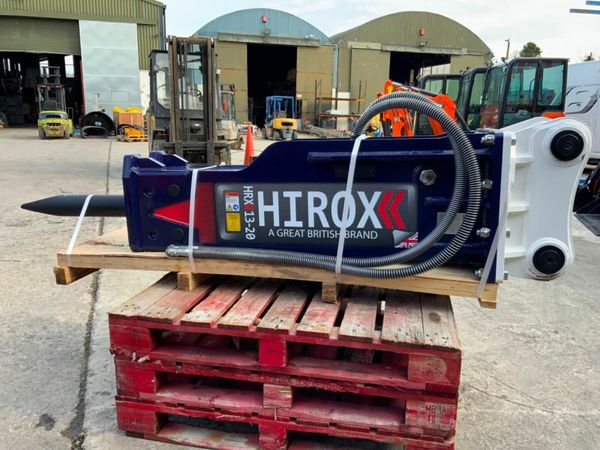13 ton HIROX HDX 30 HAMMER breaker ....65mm PINS 377212175