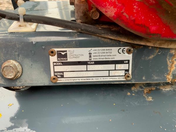 2021 ALTRAD 350x TWIN BLADE ROAD SAW.......950t. 377212250