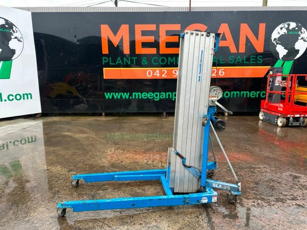 2014 GENIE SLA 25 MATERIAL LIFT HOIST 377212273