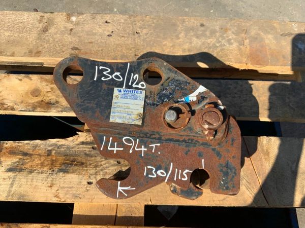 'WHITES' MANUAL QUICK HITCH....30mm PINS....1494t. 377212648