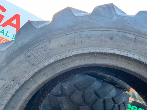 15.5 x 25 JCB SITEMASTER TELEPORTER TYRES...1316. 377212674