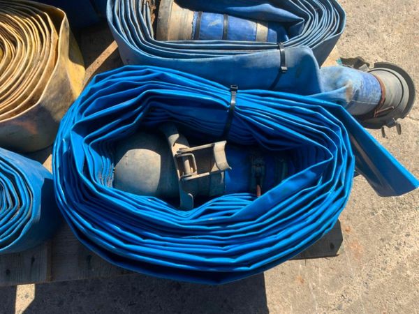 LAY FLAT TRANSFER HOSE......BAUER  FITTINGS. 377213011