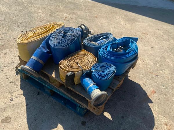 LAY FLAT TRANSFER HOSE......BAUER  FITTINGS. 377213015