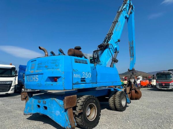 TEREX FUCHS 350 ... WASTE SCRAP HANDLER 377213028