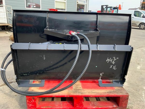 SKID STEER DOZER BLADE ATTACHMENT...168w. 377213145