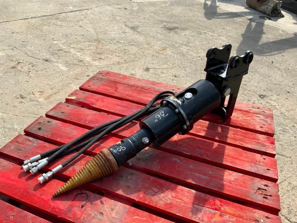 HYDRAULIC LOG SPLITTER / MINI DIGGER....225w. 377213265