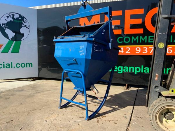 SITE CRANE / HIAB CONCRETE GROUT SKIP....4250. 377213269