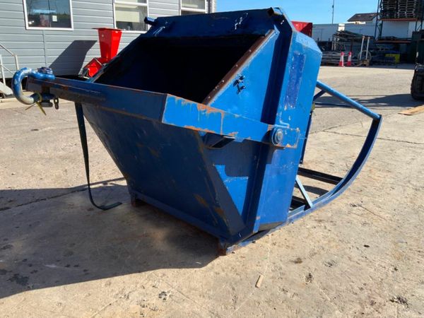 SITE CRANE / HIAB CONCRETE GROUT SKIP....4250. 377213276