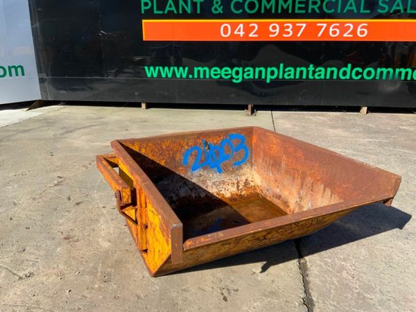 SELF TIPPING BUILDERS RUBBLE BOAT SKIP...2403. 377213239