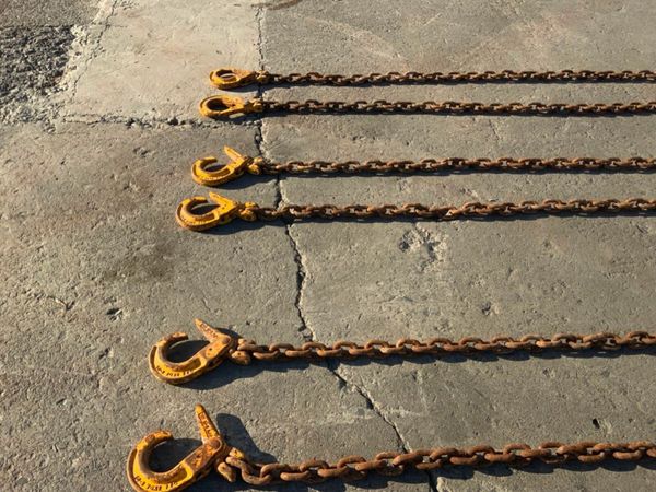 6.0mts x 10mm TWO LEG LIFTING CHAINS......1060. 377213470
