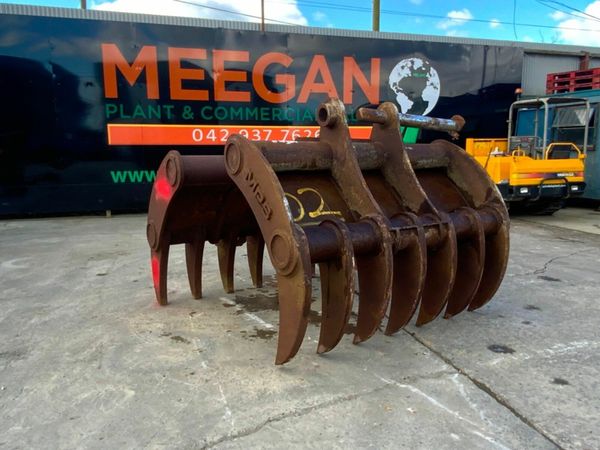 MANUAL GRAPPLE. LAND RAKE....100mm PINS...6223 377213485