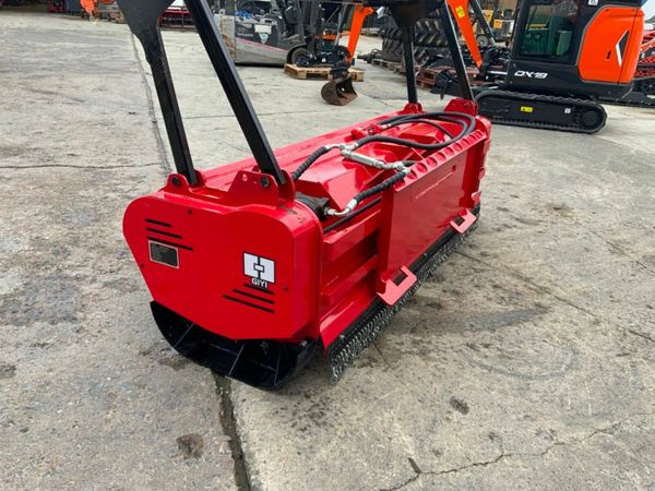 72" UNUSED SKID STEER FORESTRY MULCHER... 377213596