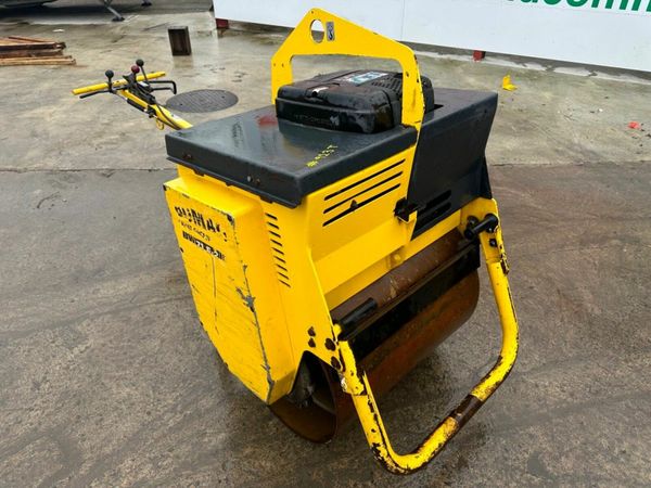 2017 BOMAG PEDESTRAIN WALK BEHIND ROLLER 377213846