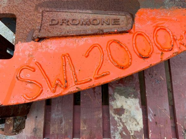 DROMONE 65/80mm PALLET FORKS..13 TONNE..1396.... 377213865