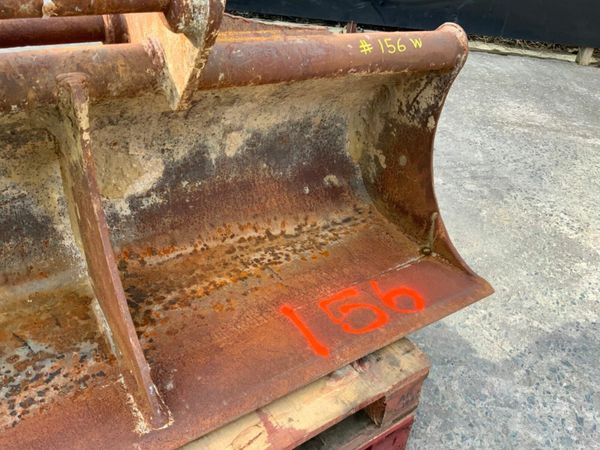 72" CAT GRADING BUCKET.....65mm PINS.........156w. 377213955