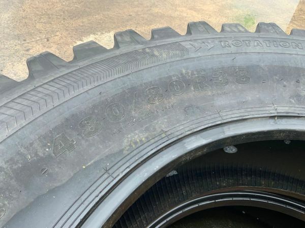 *** LAWN TURF TYRES....480/80/38....16.9/24 **** 377214369