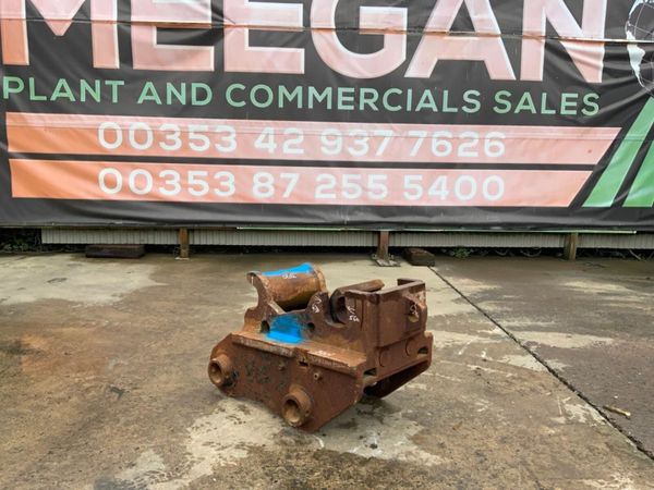 LEMAC HYDRAULIC QUICK HITCH....90mm PINS....38mh. 377214399