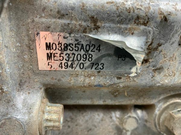 MITSUBISHI CANTER MANUAL GEARBOX...5 SPEED. 377214554
