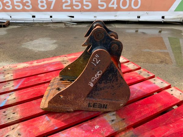 12" MINI DIGGER BUCKET....30mm PINS.....950 377214824