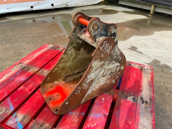 12" MINI DIGGER BUCKET.......30mm.....123. 377214998