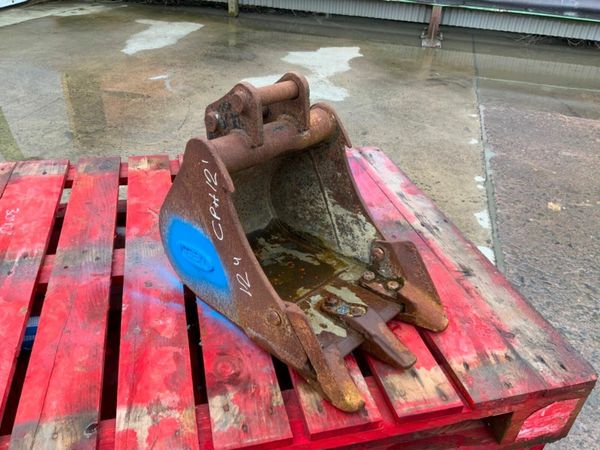 12" MINI DIGGER BUCKET......30mm PINS...CPH12. 377215277