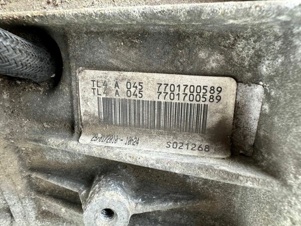 2013 RENAULT SCENIC 1.5 DCI GEARBOX.....P4G16 377215410