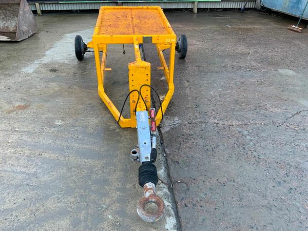 SINGLE AXLE BRAKED TRAILER ASSEMBLY. 377215980