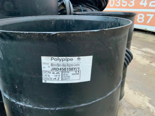 TWIN WALL DRAINAGE COUPLERS / BRANCHES. 377216015