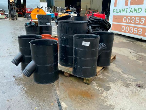 TWIN WALL DRAINAGE COUPLERS / BRANCHES. 377216017