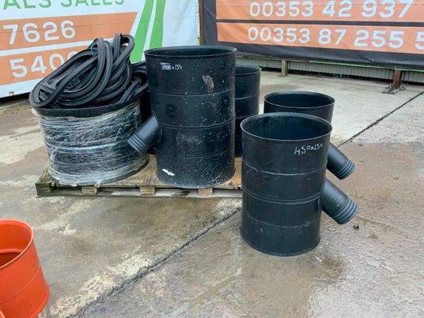 TWIN WALL DRAINAGE COUPLERS / BRANCHES. 377216018