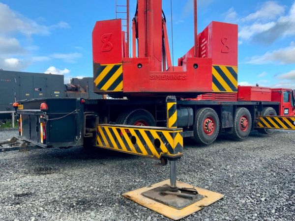 2004 SPIERINGS SK488-AT4 MOBILE TOWER CRANE. 377216196
