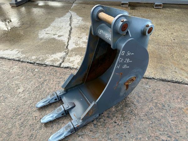 NEW 18" STRICKLAND BUCKET 50MM.....1213-2 377216235