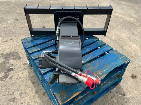 UNUSED SKID STEER STUMP GRINDER.......322w. 377216461