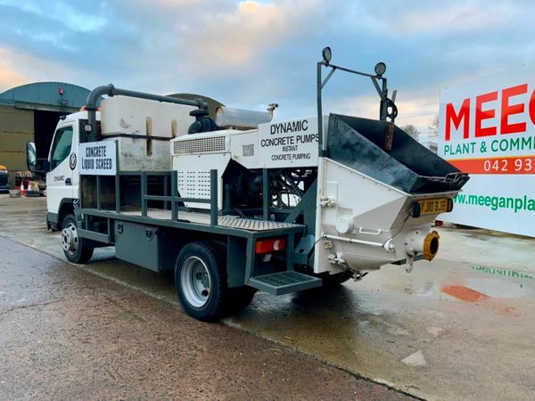 2010 MITSUBISHI CANTER CONCRETE PUMP.. 377216657