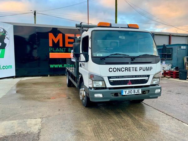 2010 MITSUBISHI CANTER CONCRETE PUMP.. 377216665