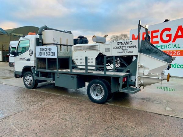 2010 MITSUBISHI CANTER CONCRETE PUMP.. 377216672