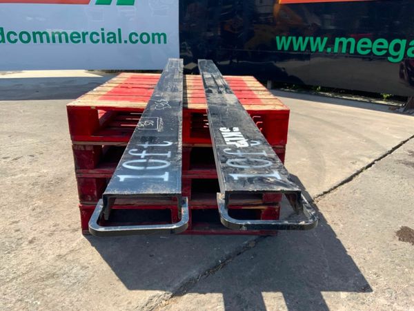 10ft FORK LIFT EXTENSION FORKS.....353w. 377216693