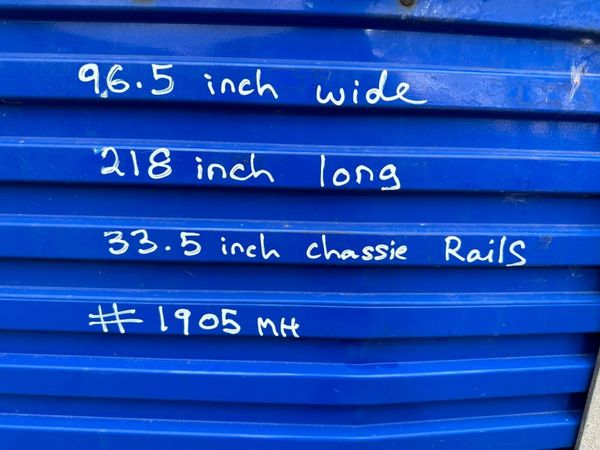 BEVAN DROP SIDE BODY....18FT...... ....1905MH 377216698