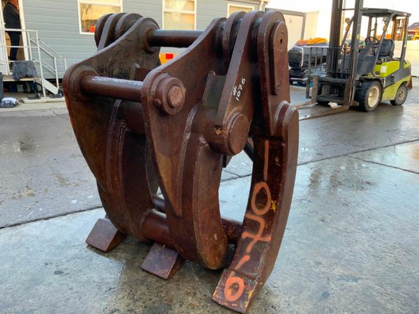 FIVE TYNE MANUAL GRAPPLE...90mm PINS....1076t. 377216772