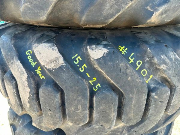 GOODYEAR TELEPORTER TYRES ...15.5 - 25....4901 377216996