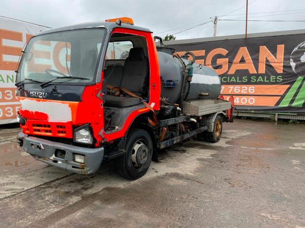 2007 ISUZU NPR 7.5t VACUUM TANKER.....PARTS. 377216923