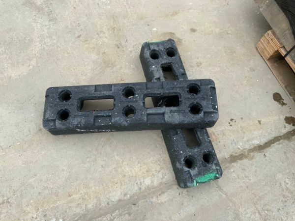 HERAS FENCING WEIGHTED FOOT BLOCKS 377217351