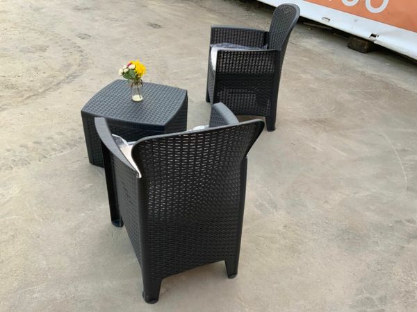 3 PIECE GARDEN FURNITURE SET....WEATHERPROOF 377217379