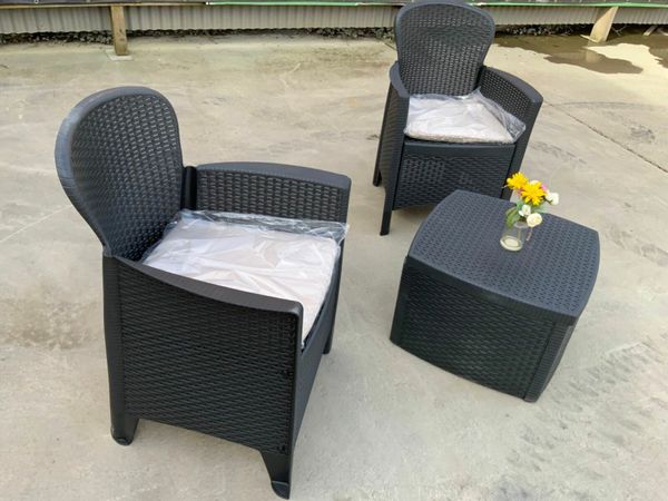 3 PIECE GARDEN FURNITURE SET....WEATHERPROOF 377217384