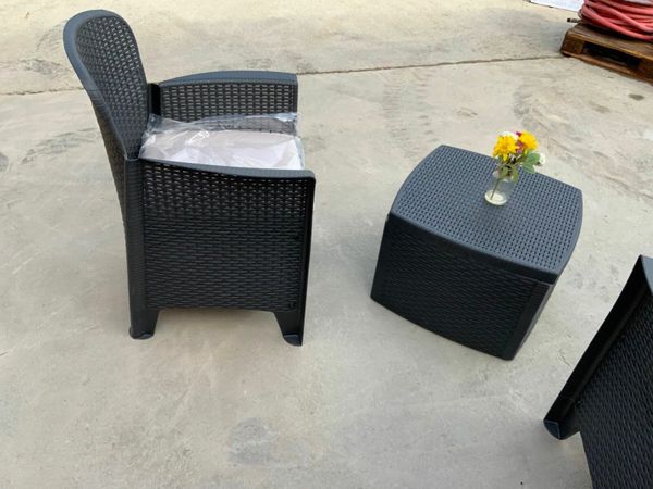 *** 3 PIECE OUTDOOR GARDEN FURNITURE SET *** 377217462