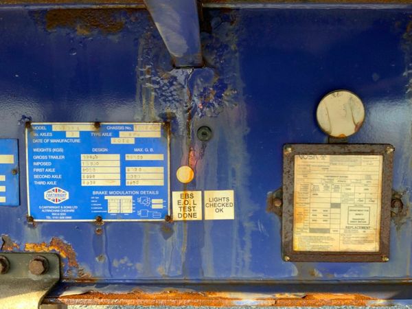 Other Other 2012 CARTWRIGHT TRI AXLE.....BPW ON DR 377217525