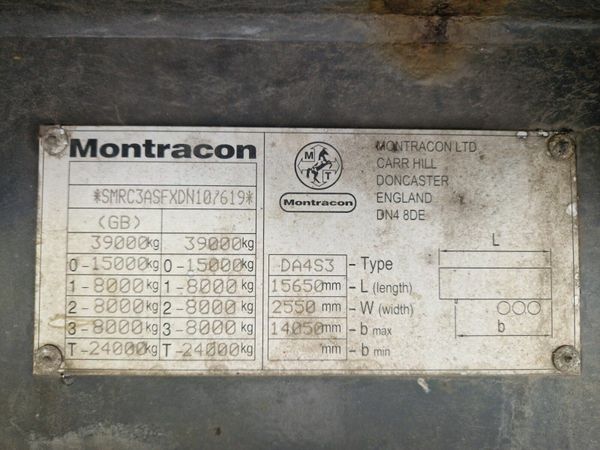 2013 MONTRACON DOUBLE DECK TRAILER 52 FT * 377217892