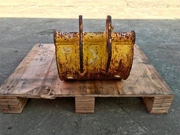 *** 14" MINI  DIGGING BUCKET.......25mm PINS *** 377217926