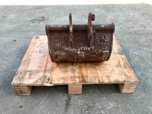 *** 18" MINI DIGGER BUCKET.....25mm PINS....4533/9 377218094